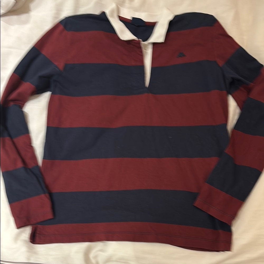 Kappa Striped Long Sleeve Polo Shirt - worn once!
